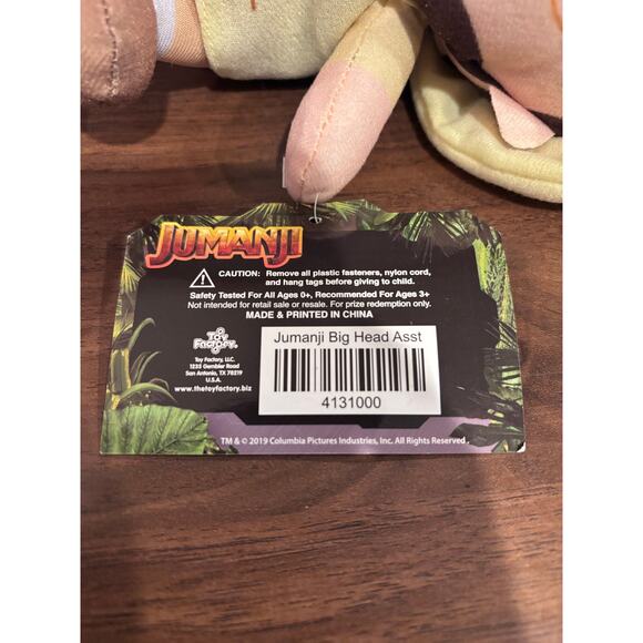 Plush figure of Professor Sheldon "Shelly" Oberon from the movie Jumanji - Picture 12 of 12